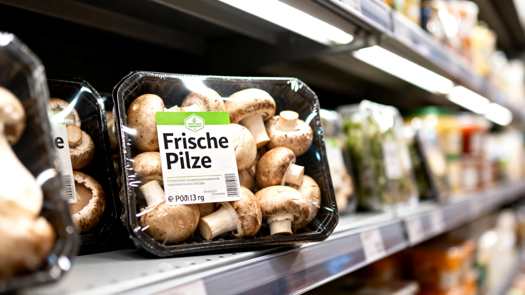 Frische Pilze"