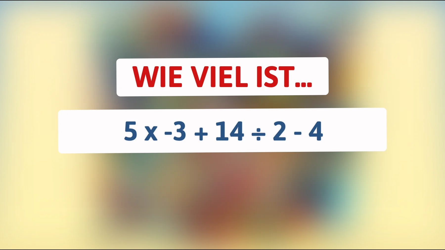 Kannst du das knifflige Mathe-Rätsel lösen, das nur die klügsten Köpfe meistern? Stelle dein Gehirn auf die Probe!"