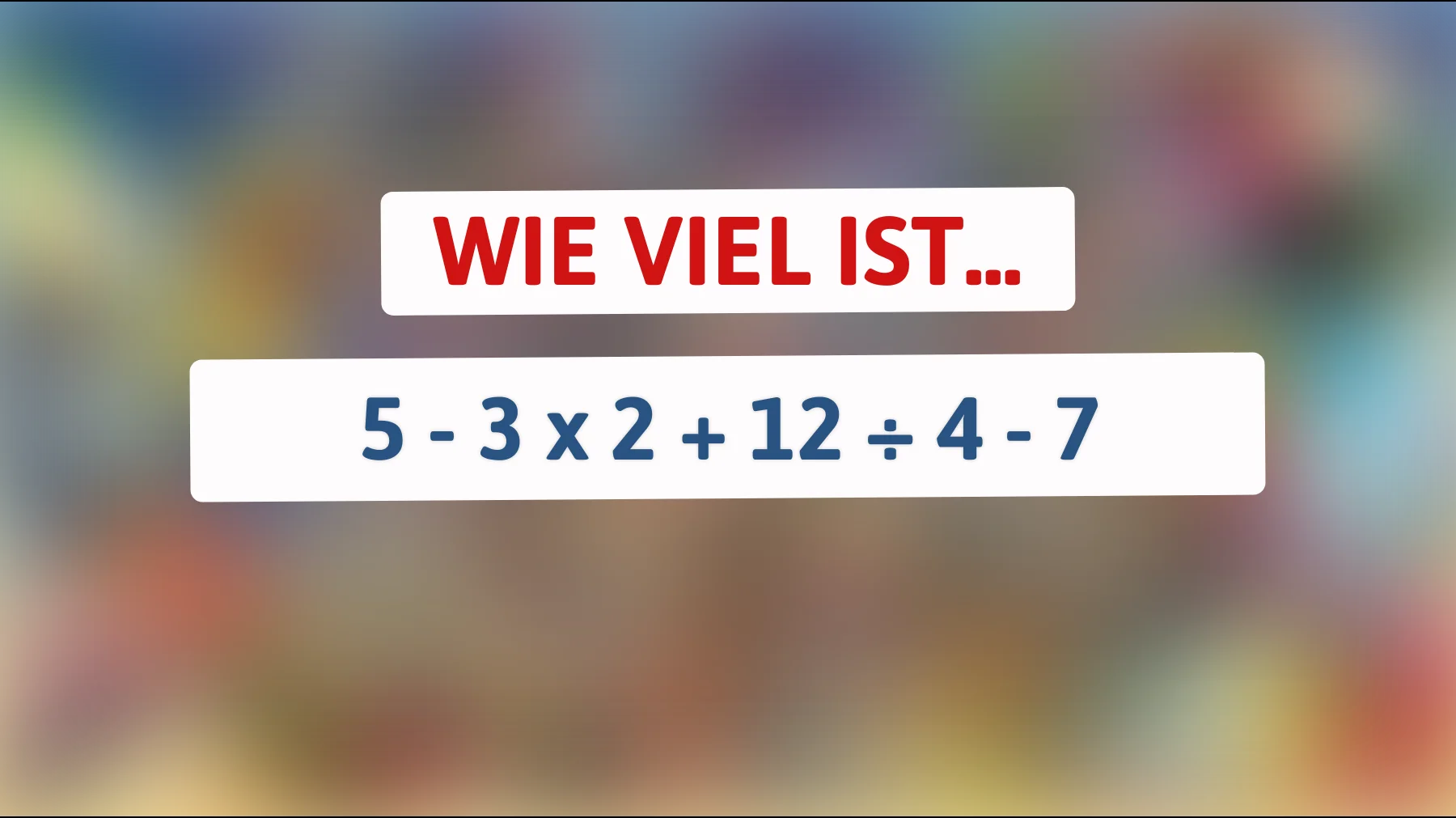 Nur 1% können diese mathematische Herausforderung knacken: Kannst du das Rätsel lösen?"