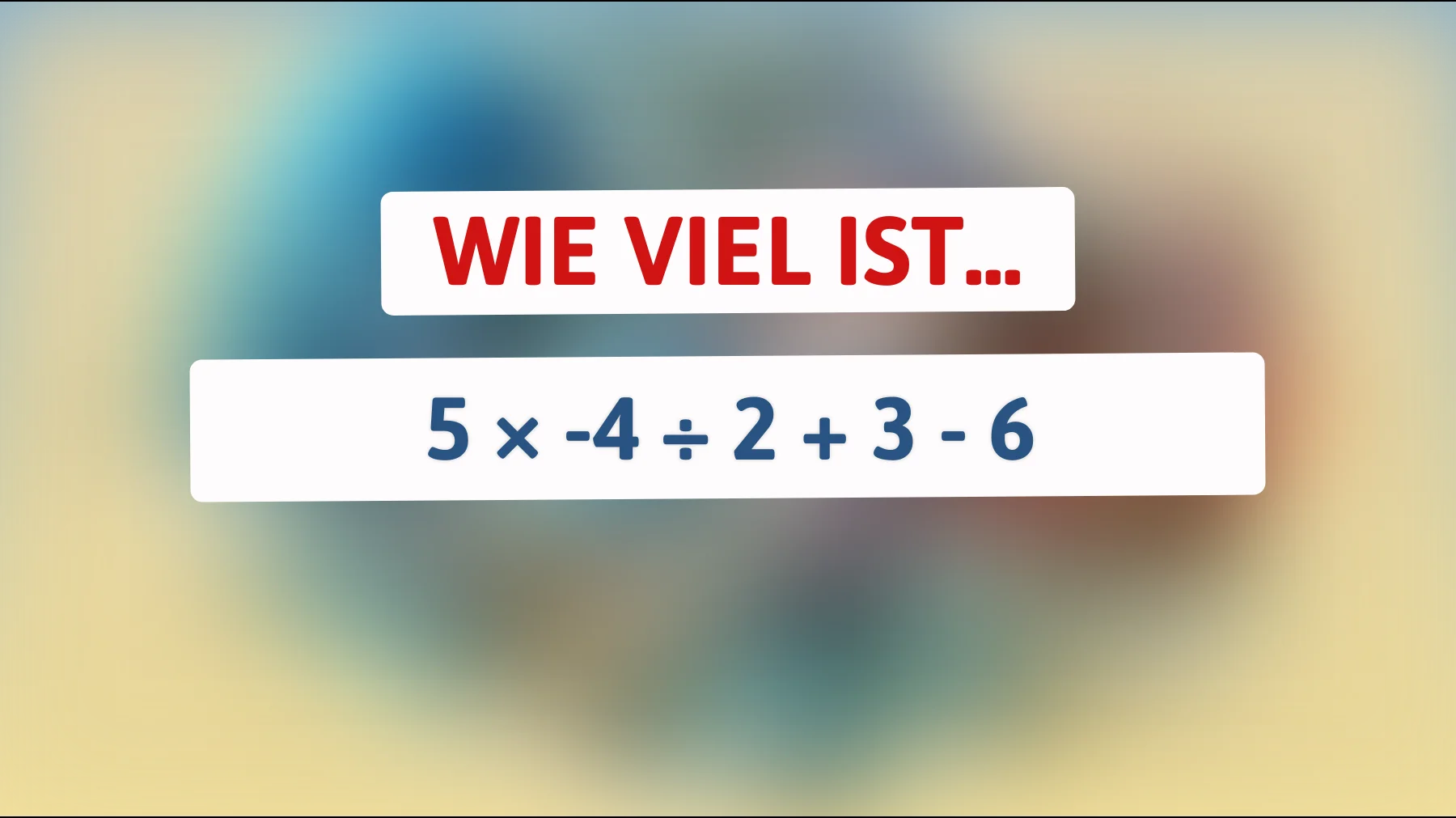 Nur 1 von 100 Menschen kann dieses mathematische Rätsel lösen: Bist du smart genug, um die Lösung zu entdecken?"